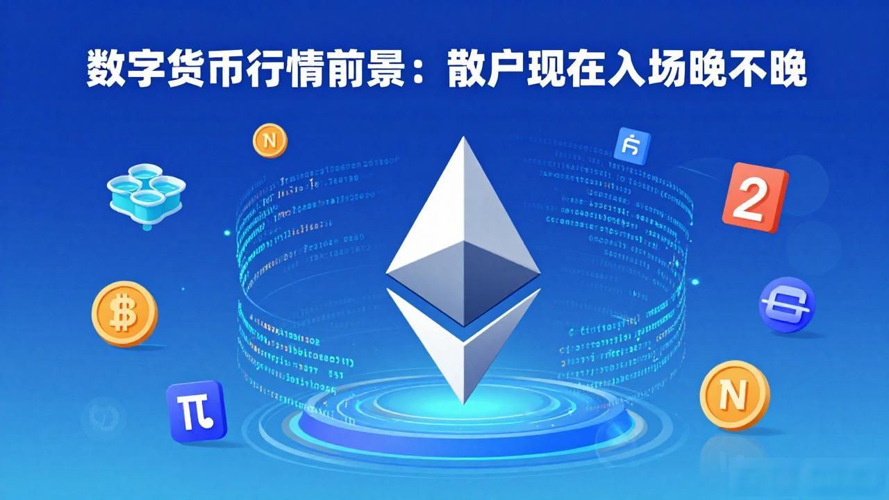 数字货币行情前景：散户现在入场晚不晚