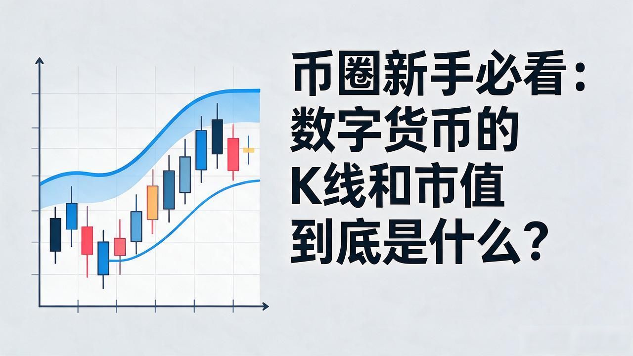 币圈新手必看：数字货币的K线和市值到底是什么