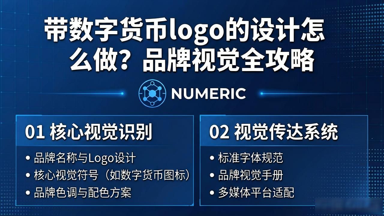 带数字货币logo的设计怎么做？品牌视觉全攻略