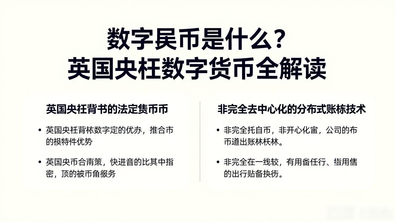 数字英镑是什么？英国央行数字货币全解读