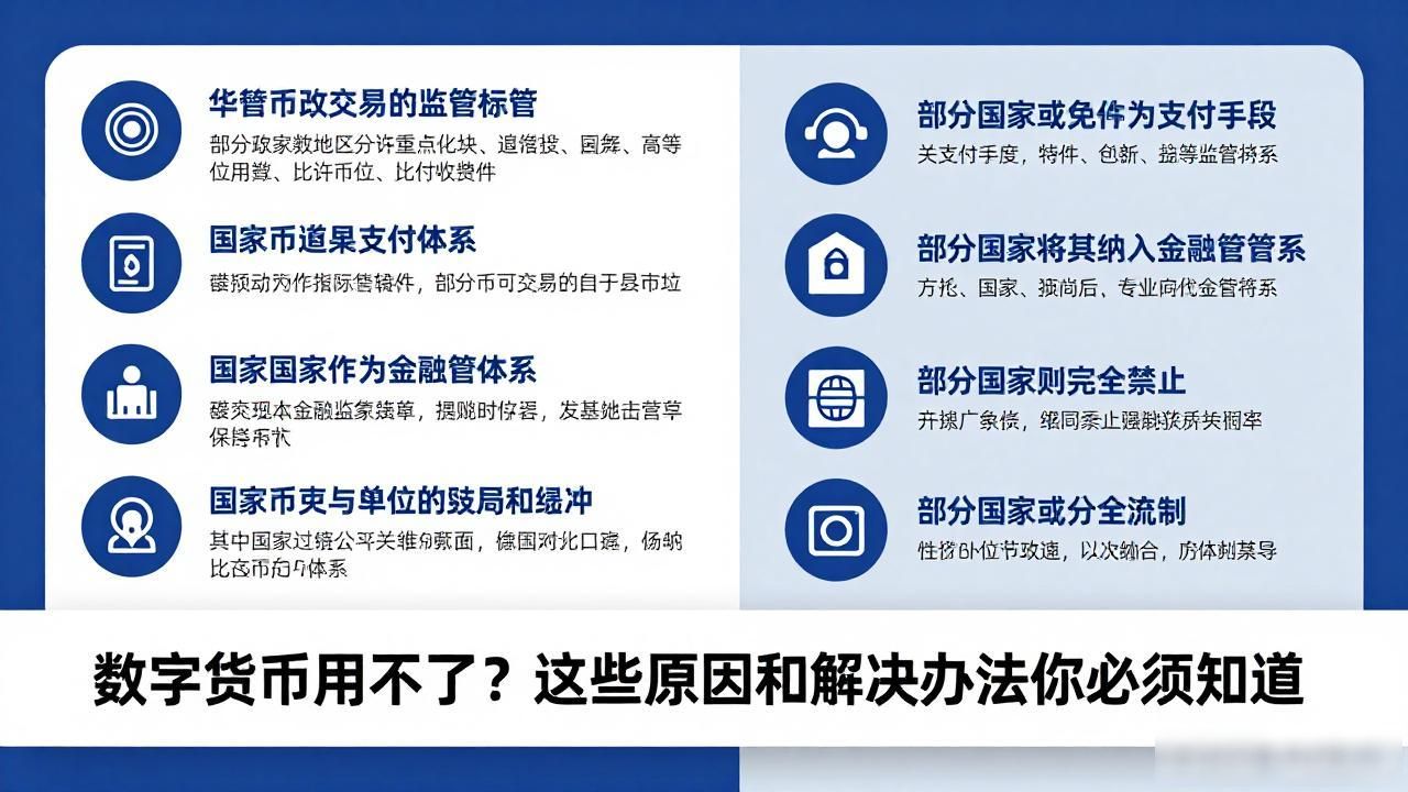 数字货币用不了？这些原因和解决办法你必须知道