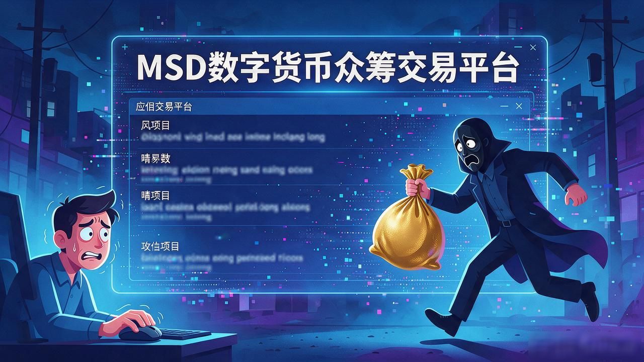 MSD数字货币众筹交易平台：风险远超收益的投资陷阱