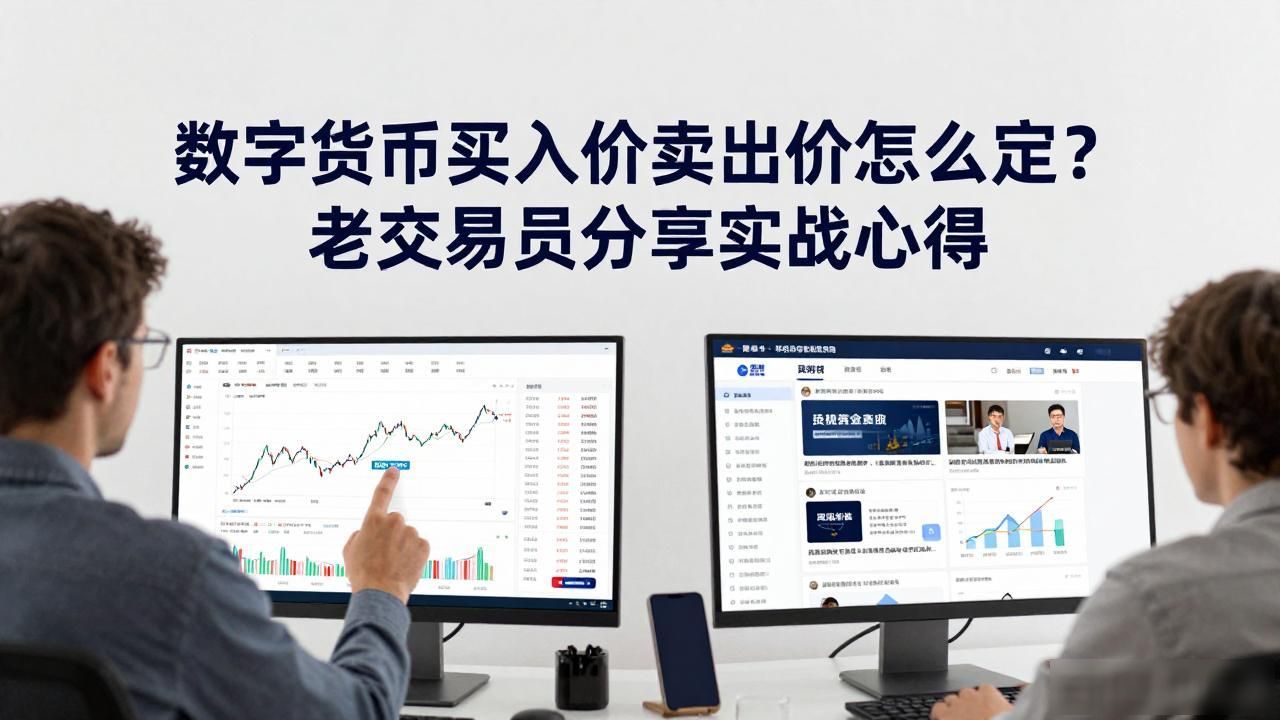 数字货币买入价卖出价怎么定？老交易员分享实战心得