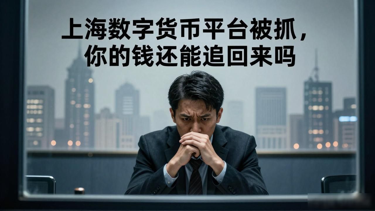 上海数字货币平台被抓，你的钱还能追回来吗