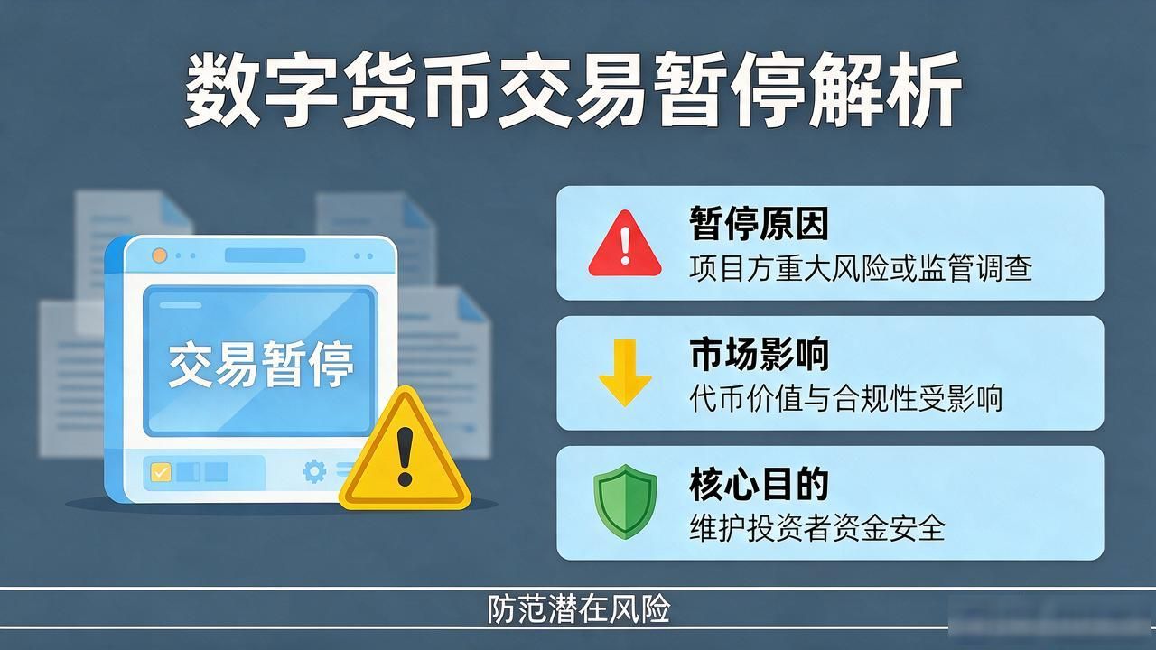 数字货币停盘是什么意思？一图看懂交易暂停原因