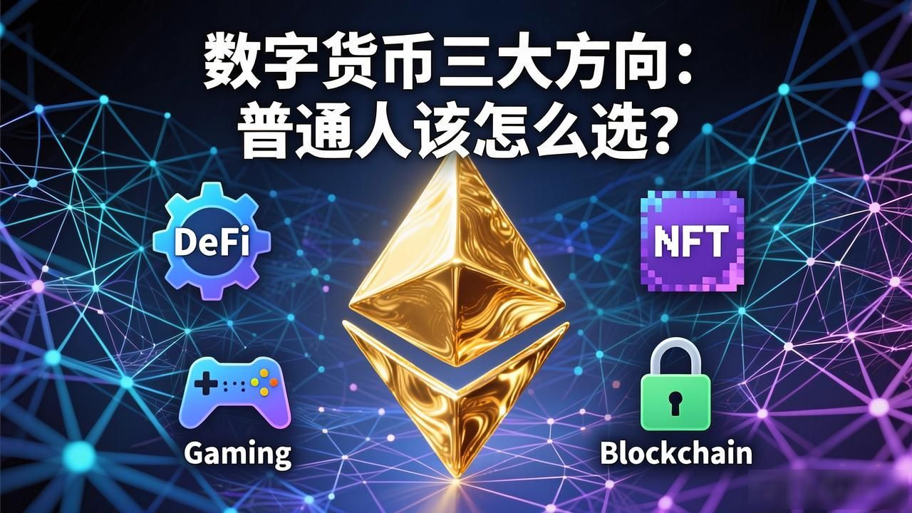 数字货币三大方向：普通人该怎么选？