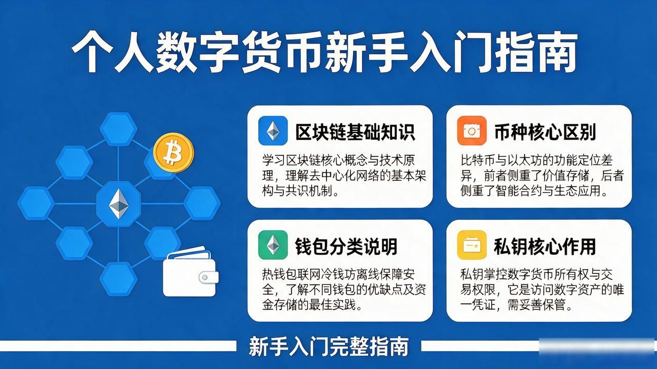 个人怎么进入数字货币：新手入门完整指南