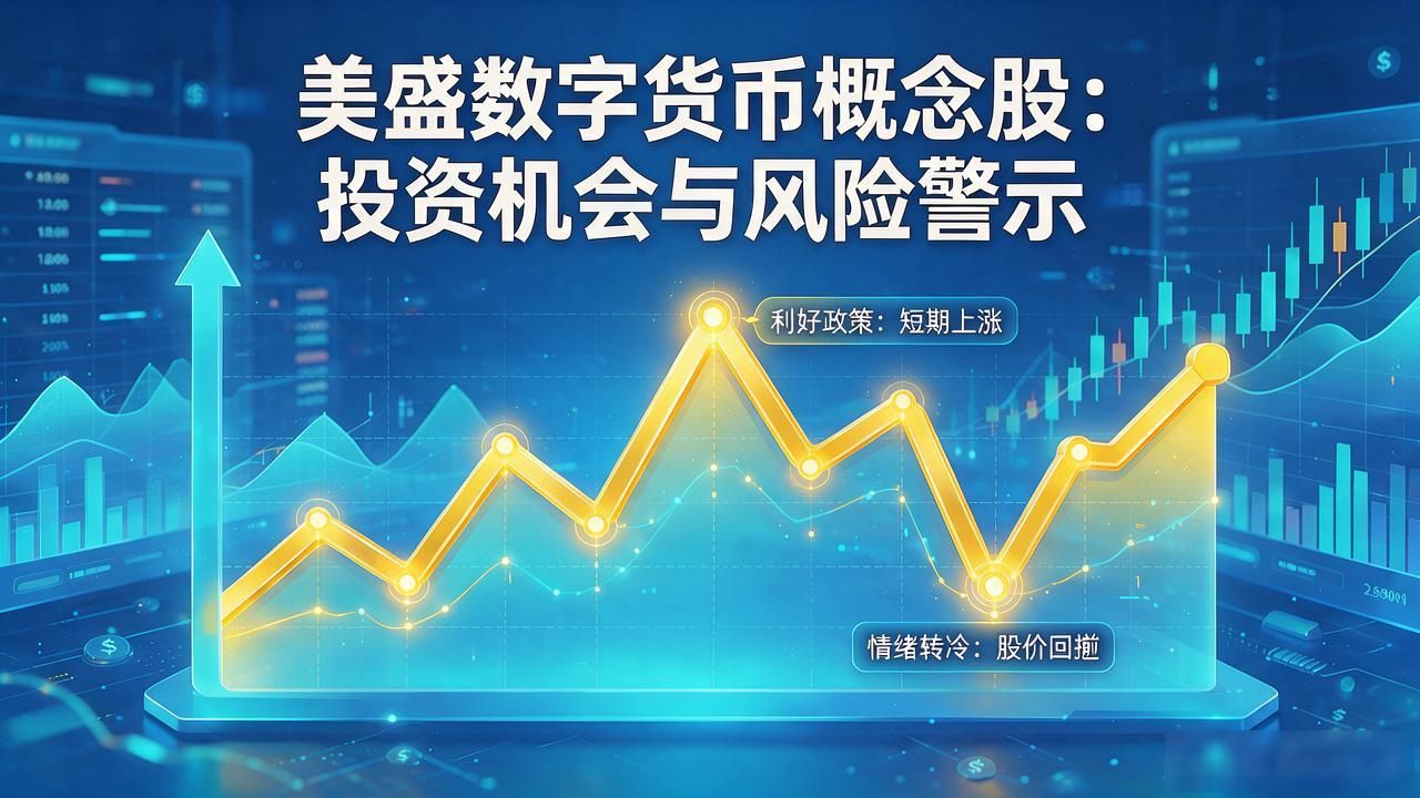 美盛数字货币概念股：投资机会与风险警示