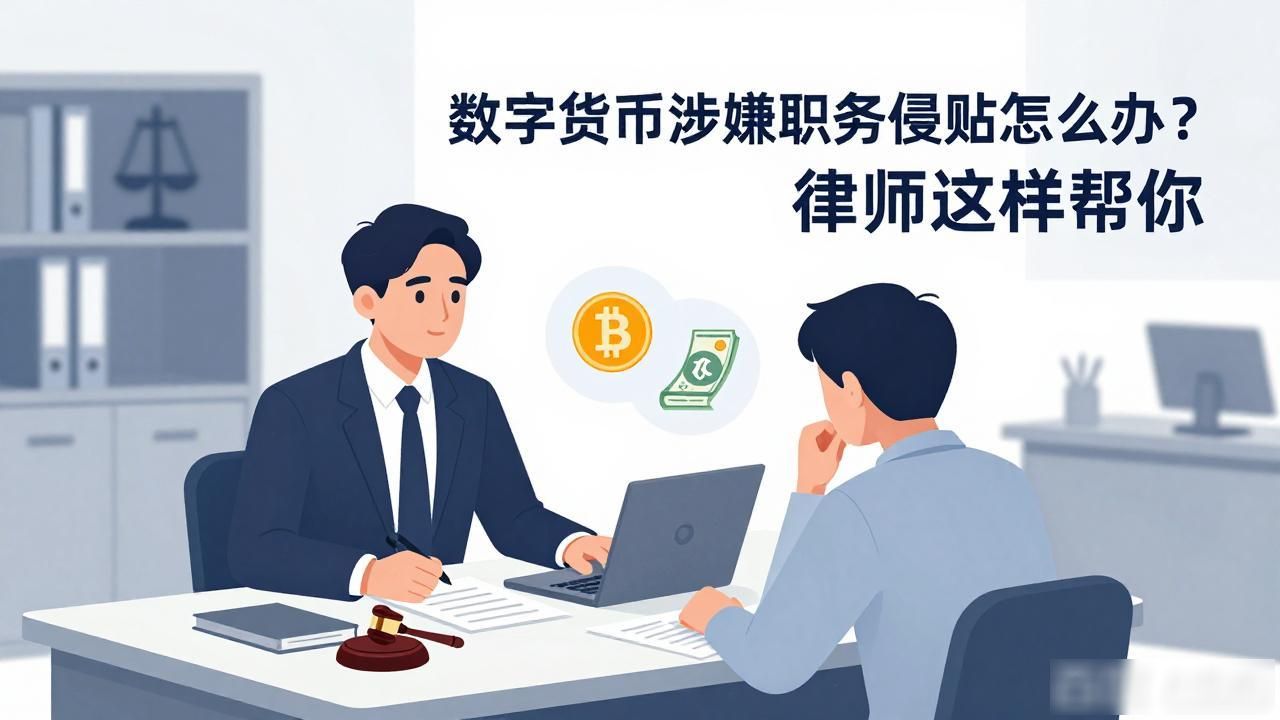 数字货币涉嫌职务侵占怎么办？律师这样帮你
