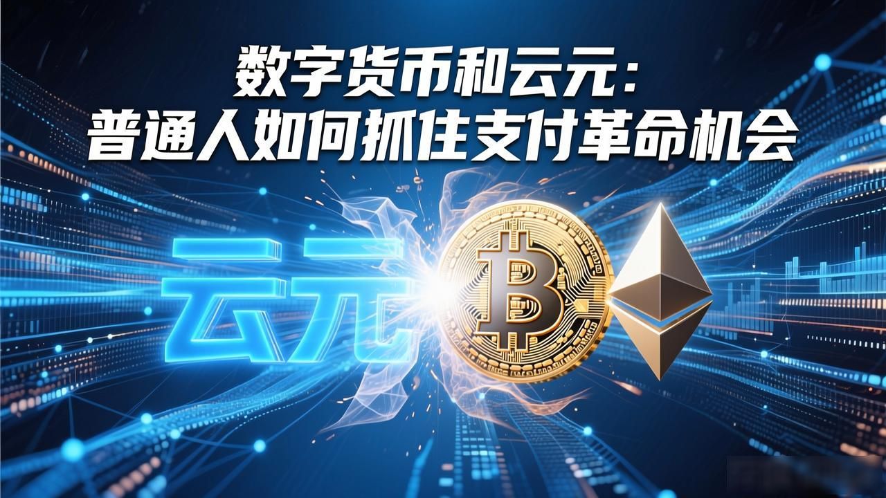 数字货币和云元：普通人如何抓住支付革命机会