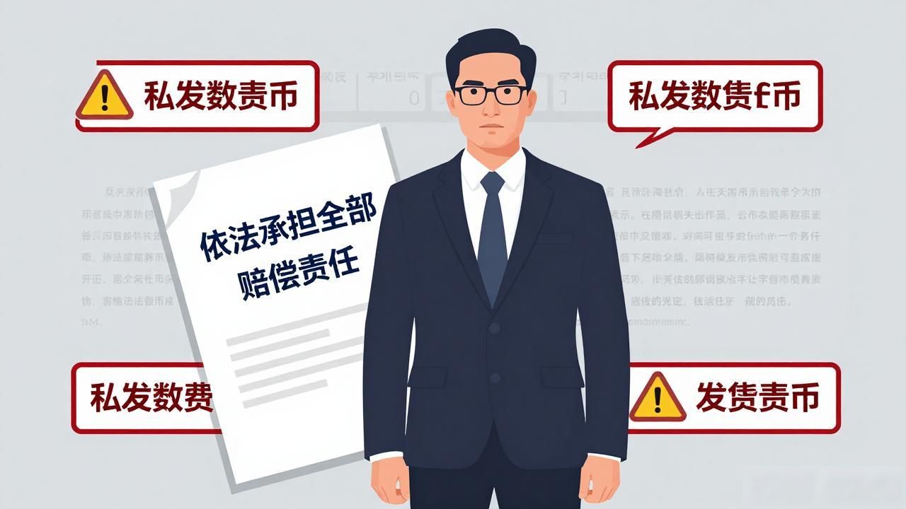 私自发数字货币会有什么法律后果