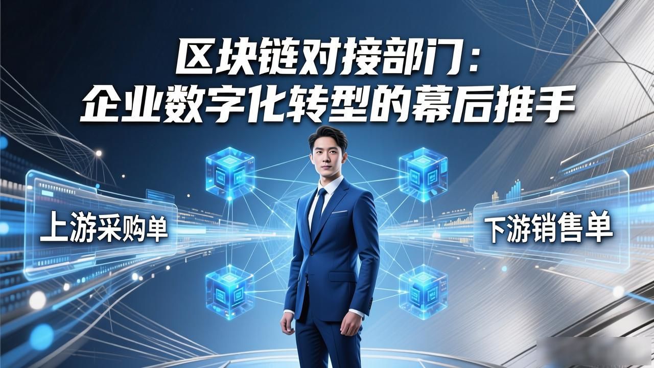 区块链对接部门：企业数字化转型的幕后推手