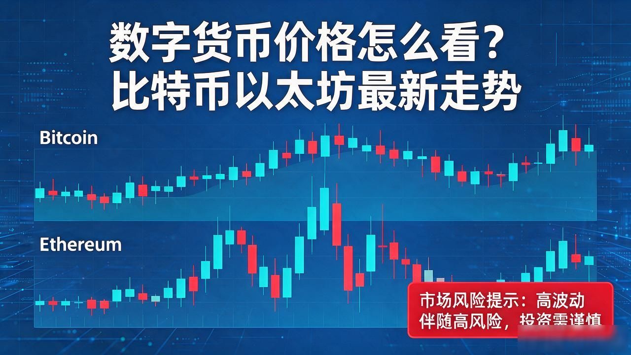 数字货币价格怎么看？比特币以太坊最新走势