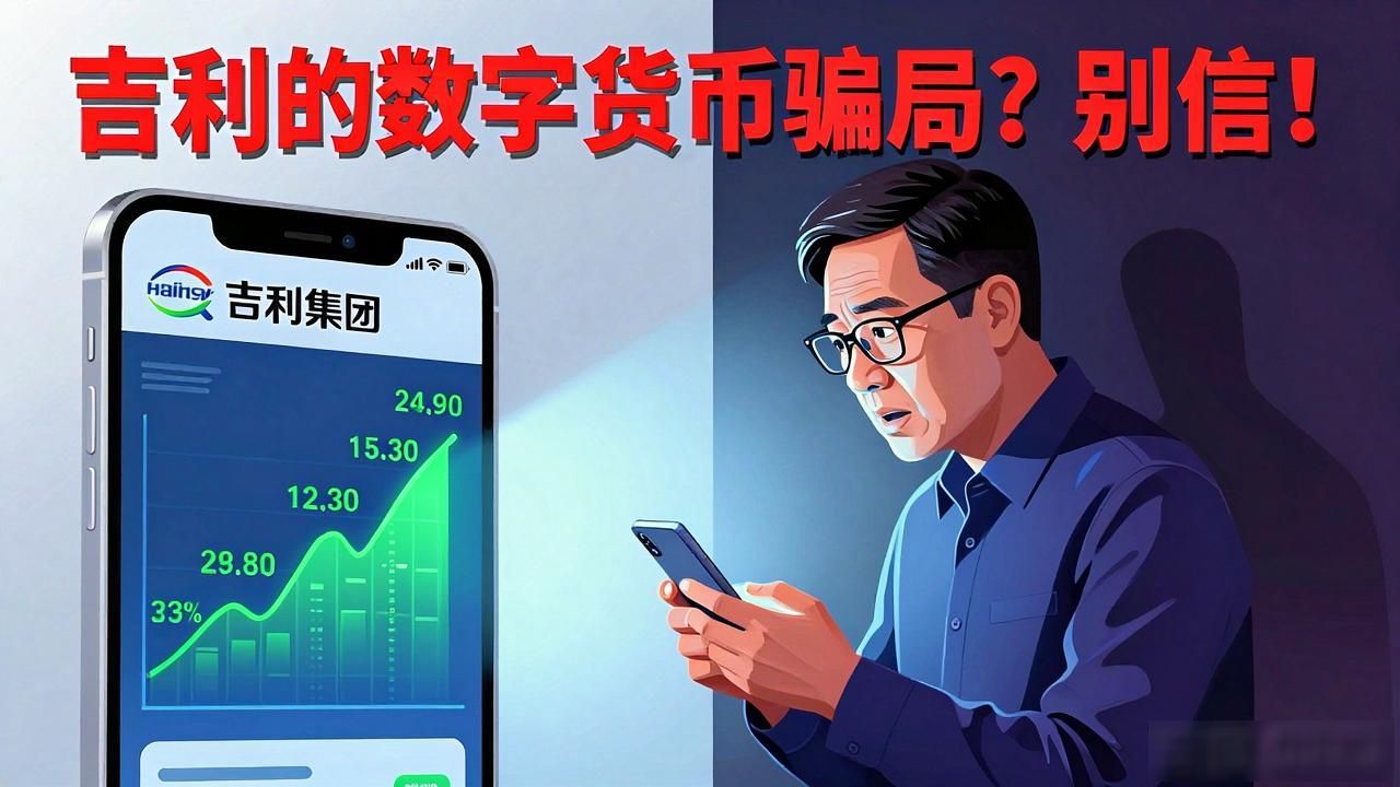 吉利的数字货币骗局？别信！