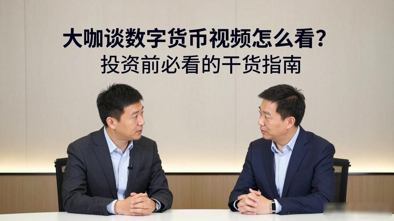 大咖谈数字货币视频怎么看？投资前必看的干货指南