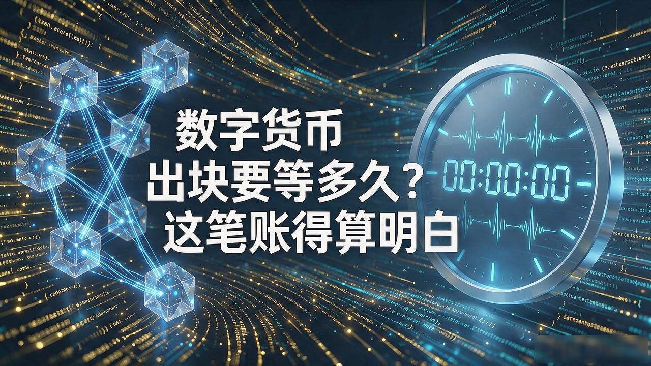 数字货币出块要等多久？这笔账得算明白