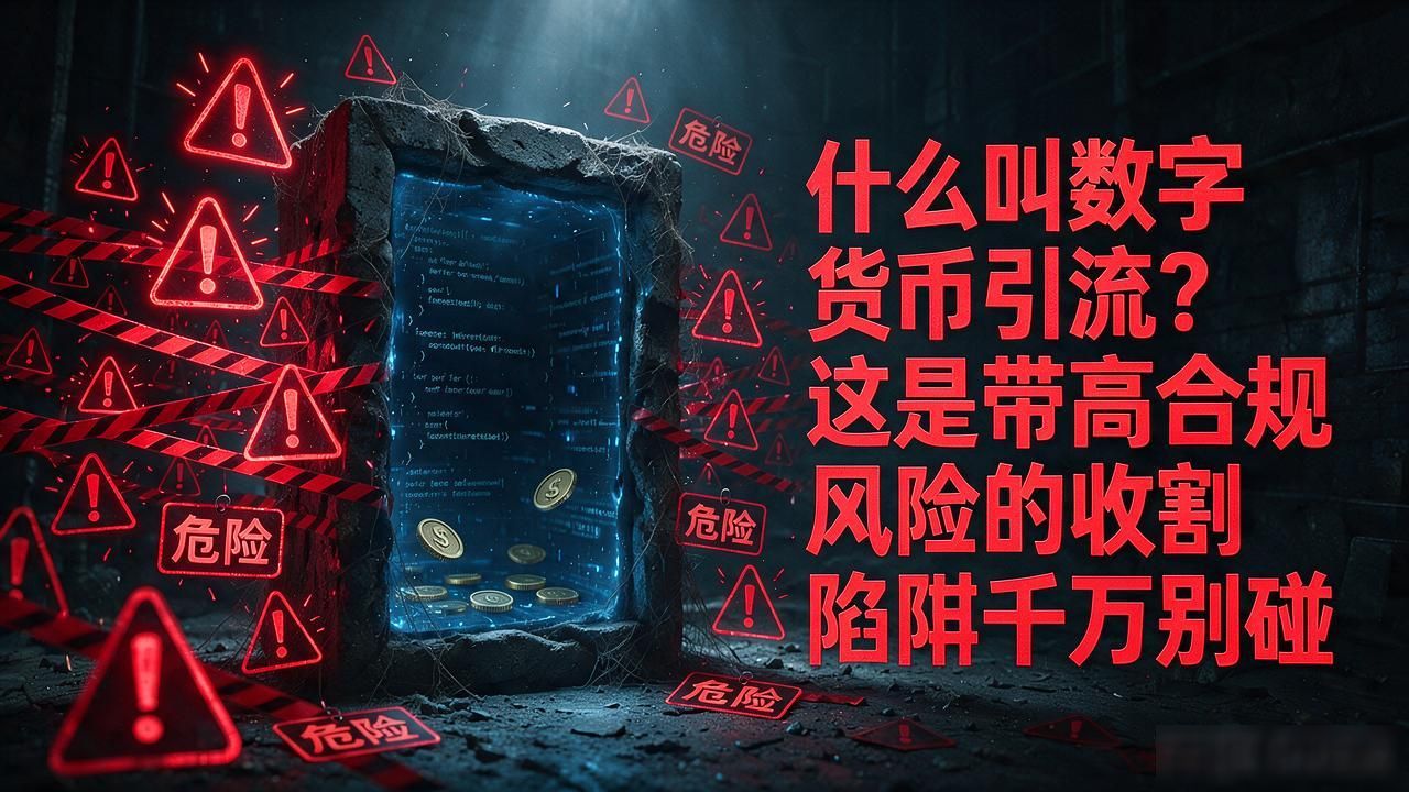 什么叫数字货币引流？这是带高合规风险的收割陷阱千万别碰