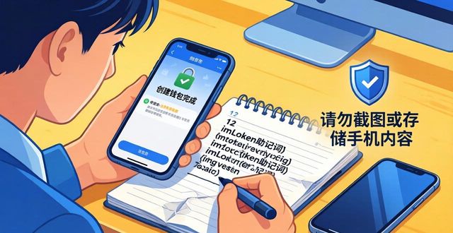 imToken下载后第一步：创建钱包并备份助记词