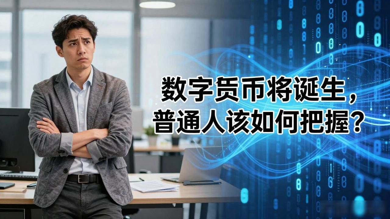 数字货币将诞生，普通人该如何把握？