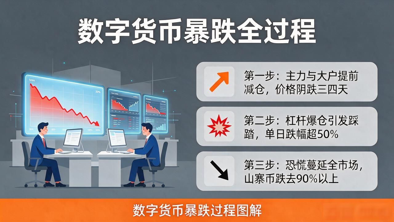 暴跌导火索分析_经历币圈三次崩盘_数字货币暴跌过程图解