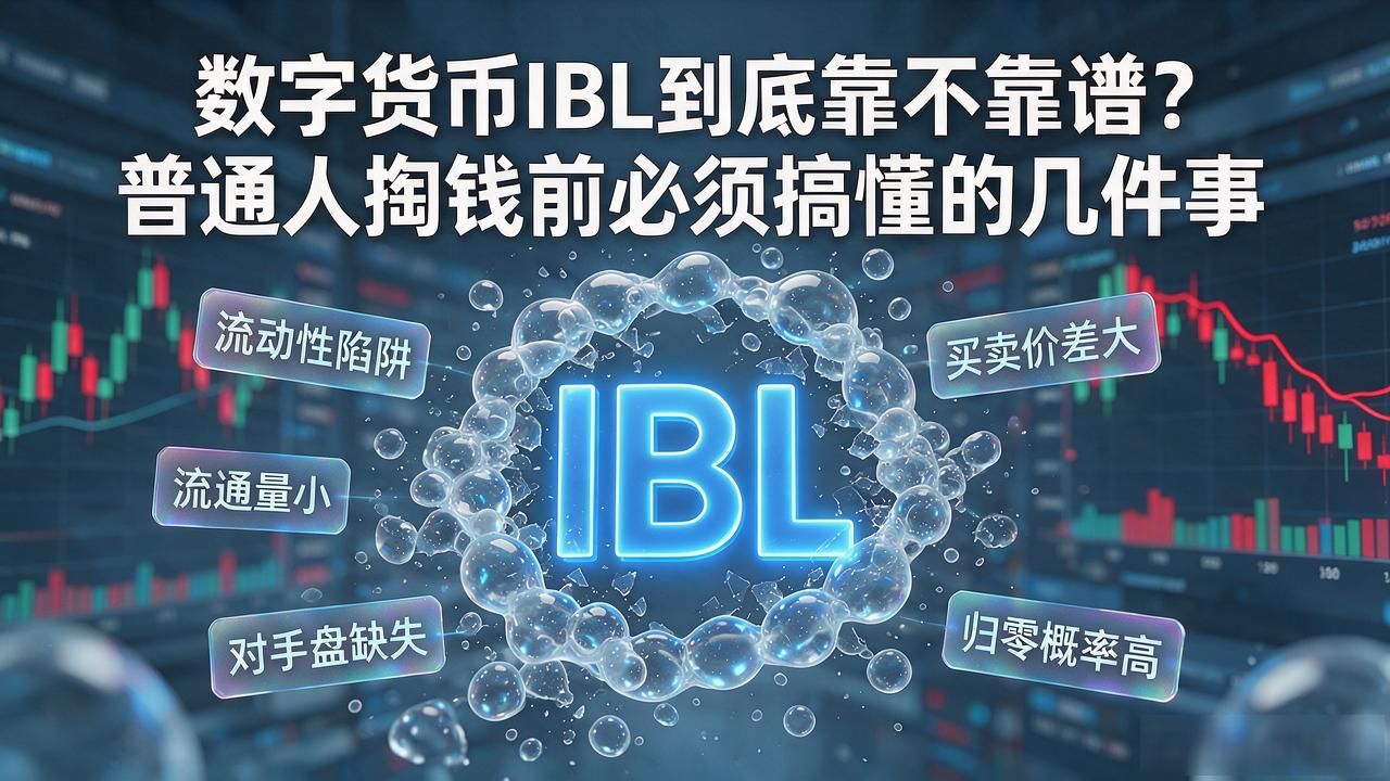 数字货币ibl到底靠不靠谱？普通人掏钱前必须搞懂的几件事