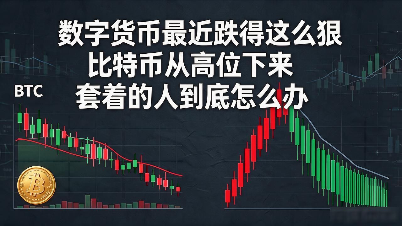 数字货币最近跌得这么狠 比特币从高位下来 套着的人到底怎么办