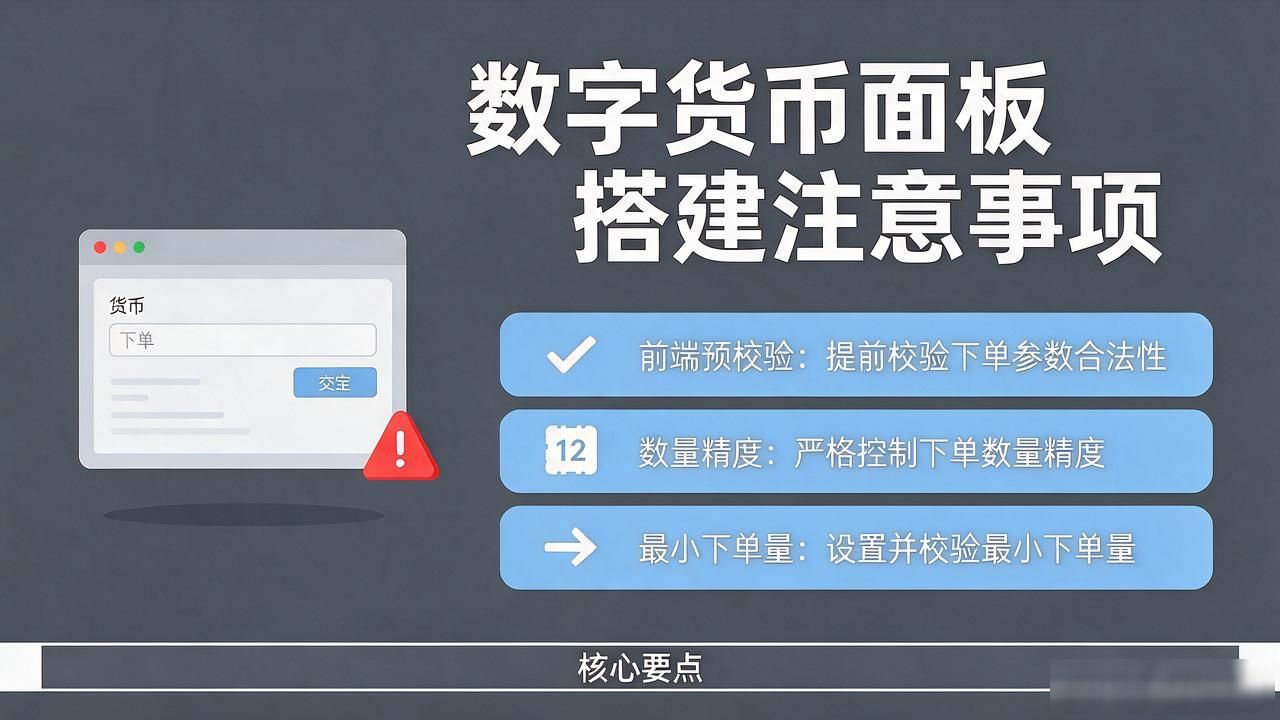 数字货币面板怎么搭？新手最常被坑的几个点，老手帮你捋清楚