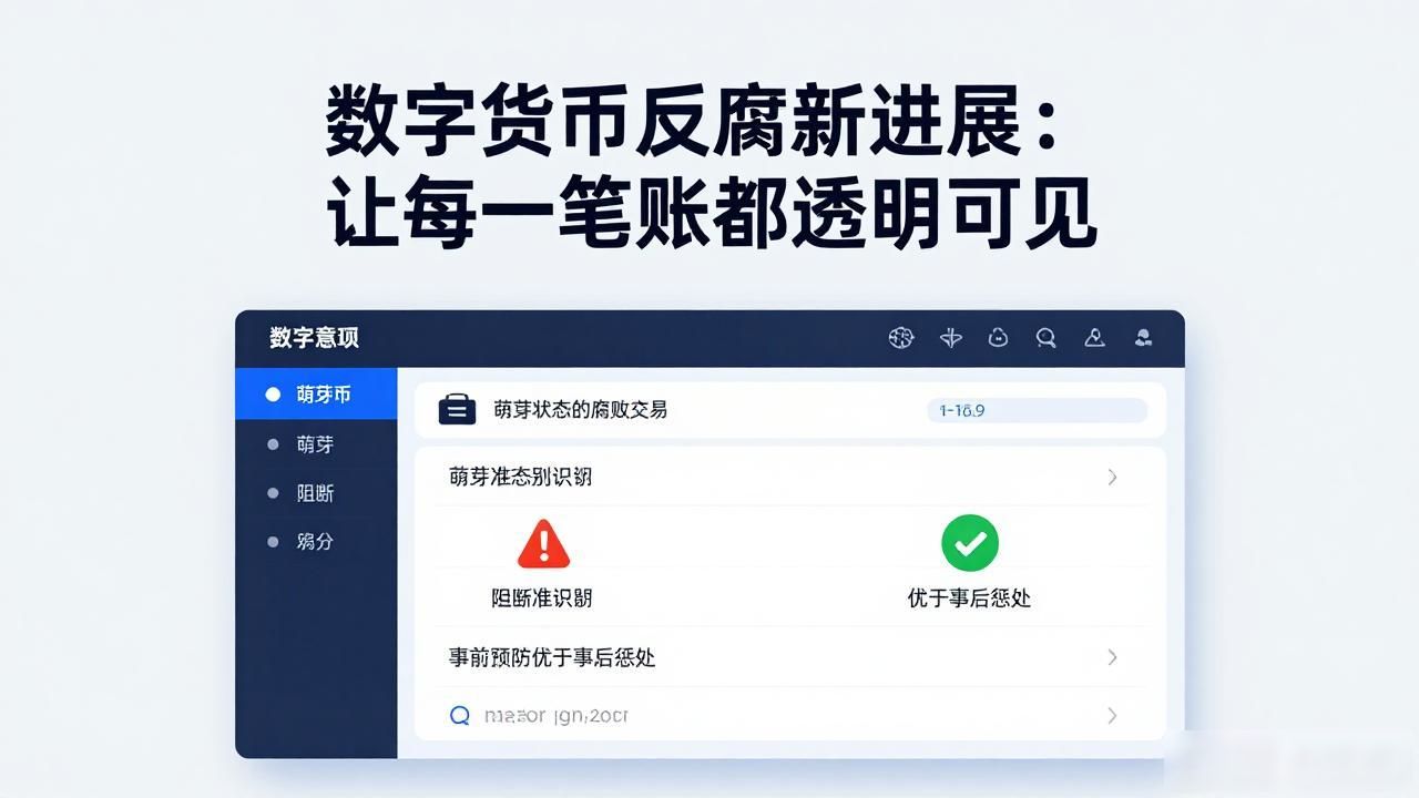 数字货币反腐新进展_区块链反腐败技术_数字货币公共财政管理