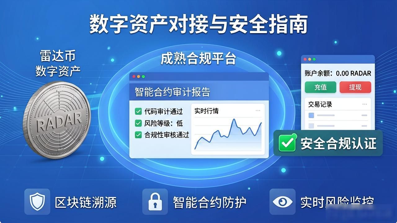 雷达币与数字货币怎么对接？一文讲清楚对接流程