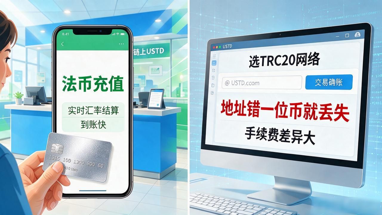 数字货币怎么充_数字货币充值流程详解_交易所法币入金与链上转账注意事项