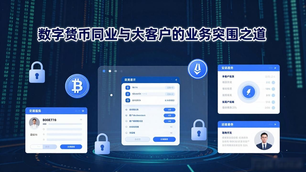 数字货币同业和大客户_同业合作市场拓展_交易所机构服务