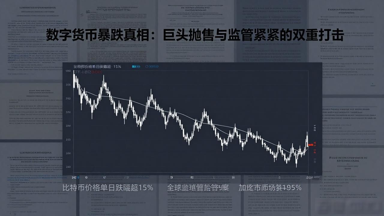 为什么数字货币下跌_加密市场下跌原因_大型机构减仓对加密市场的影响