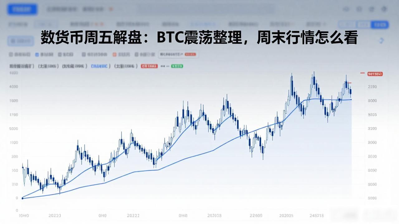 数字货币周五解盘：BTC震荡整理，周末行情怎么看