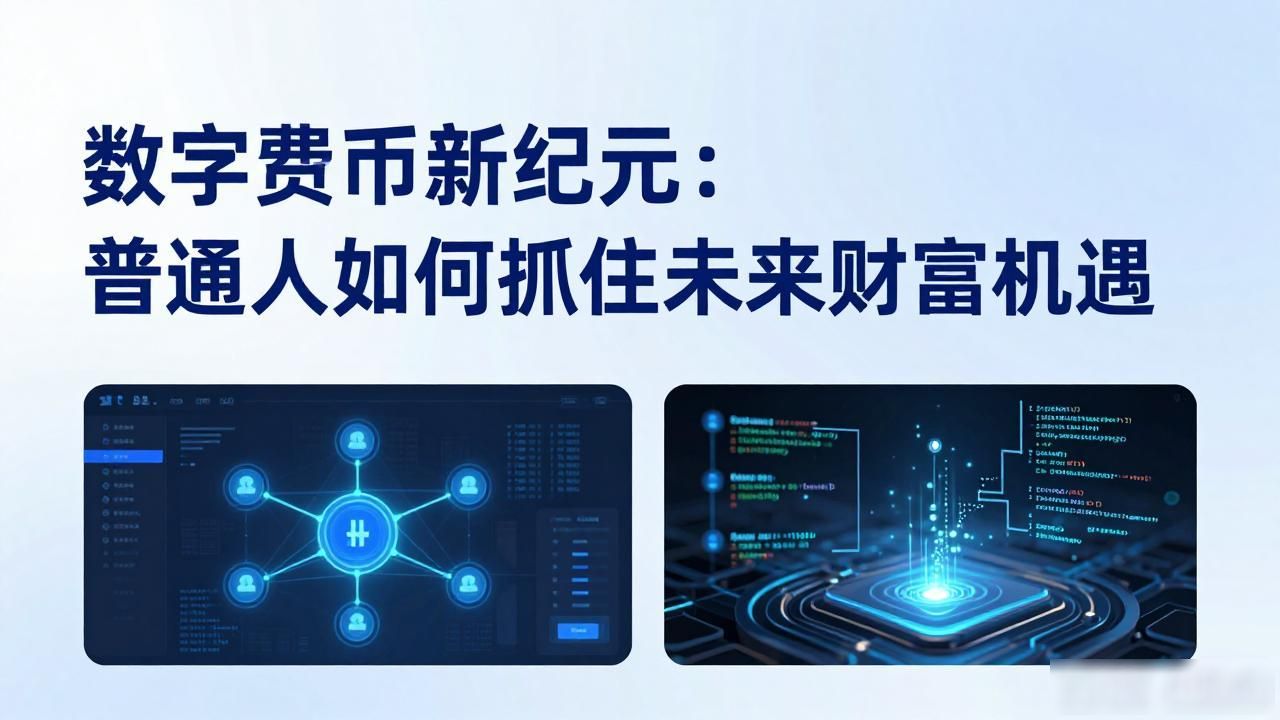 数字货币新纪元：普通人如何抓住未来财富机遇