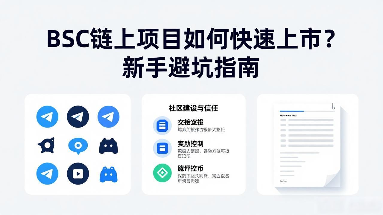 BSC链上项目如何快速上市？新手避坑指南
