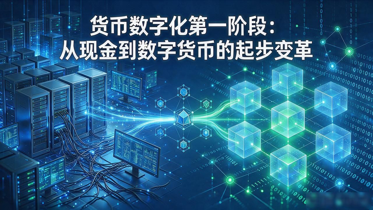 货币数字化第一阶段：从现金到数字货币的起步变革
