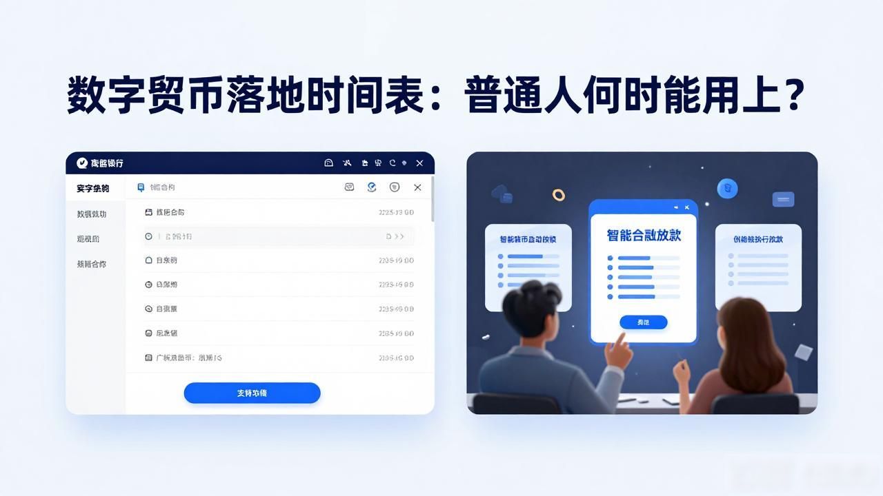 数字货币落地时间表：普通人何时能用上？