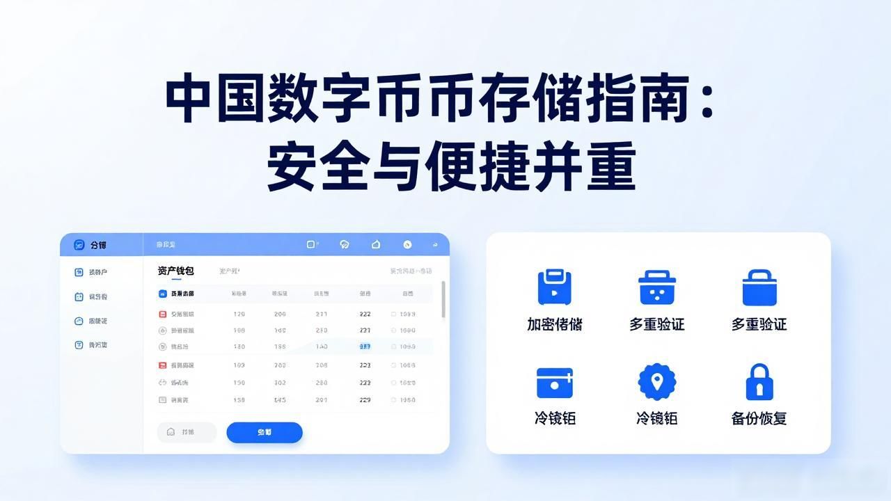 中国数字货币存储指南：安全与便捷并重