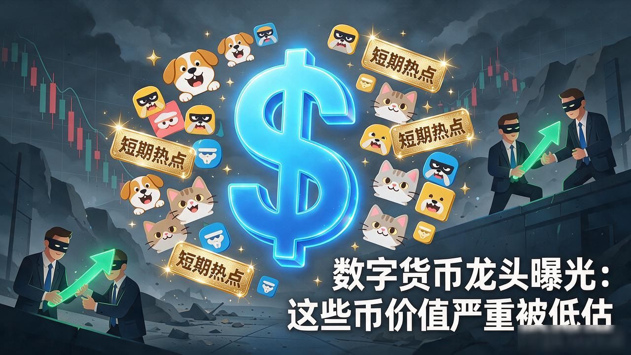 数字货币龙头曝光：这些币价值严重被低估