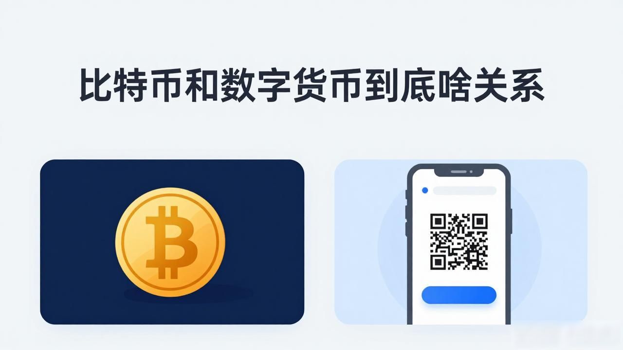 比特币和数字货币到底啥关系