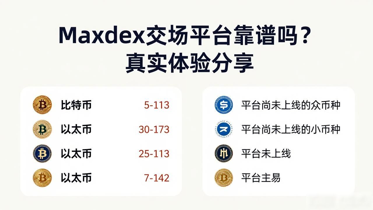 Maxdex交易平台靠谱吗？真实体验分享