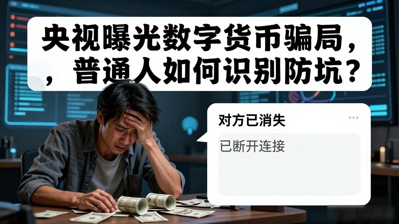 央视曝光数字货币骗局，普通人如何识别防坑？
