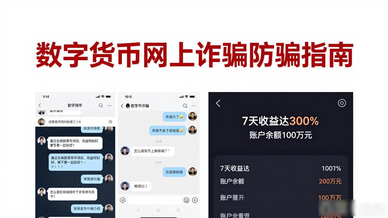 数字货币网上诈骗防骗指南