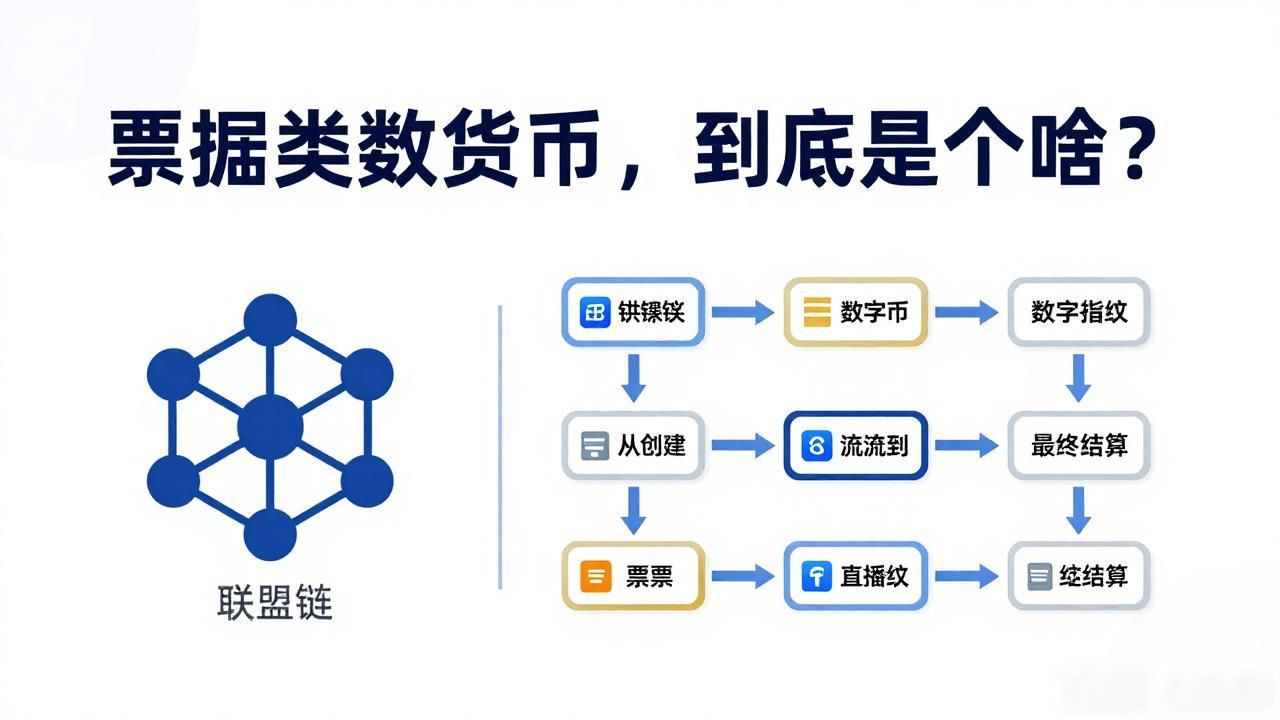 票据类数字货币，到底是个啥？