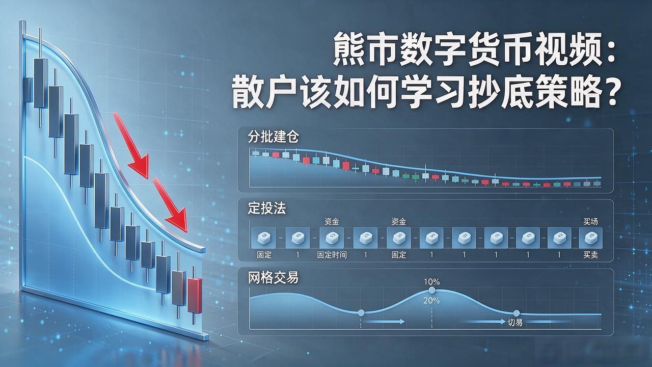 熊市数字货币视频：散户该如何学习抄底策略？
