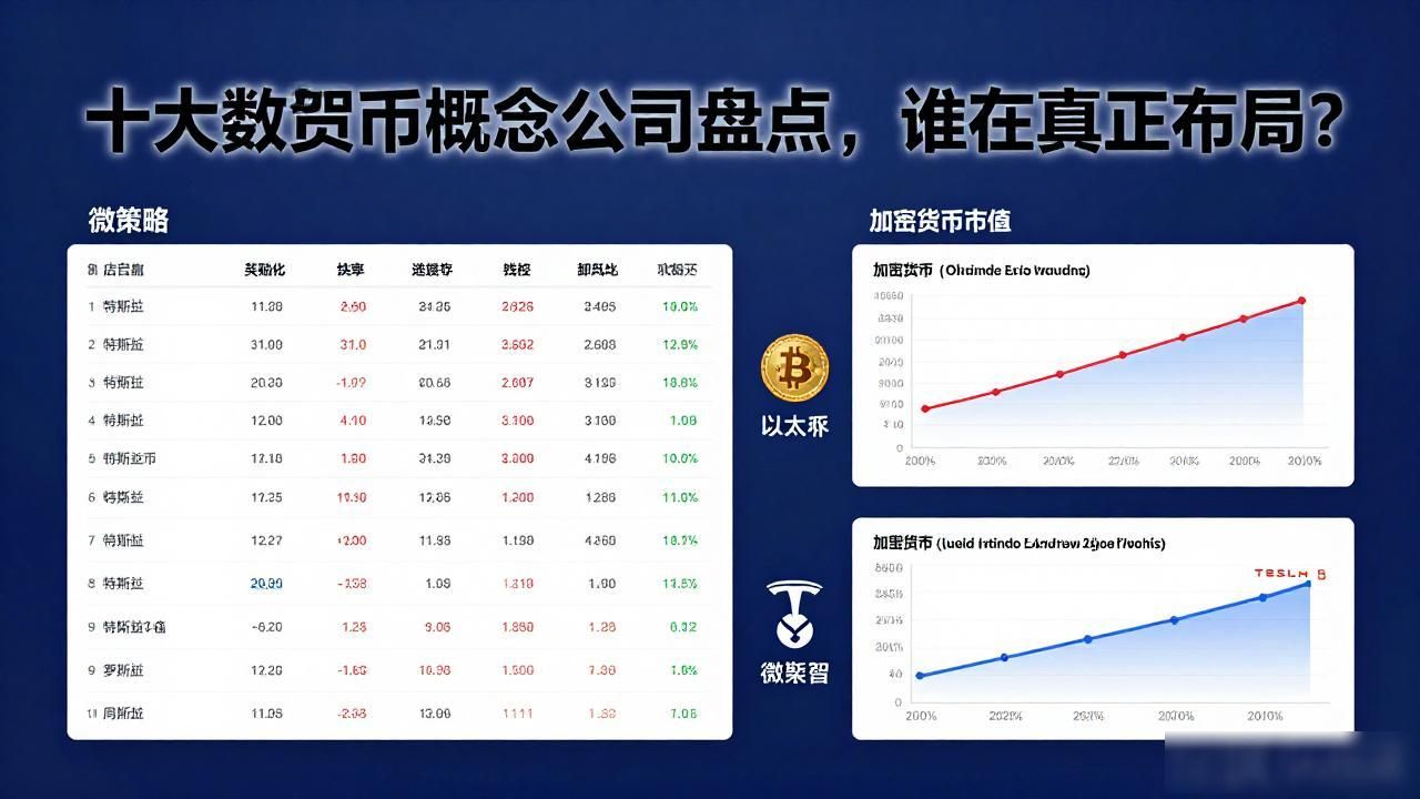 十大数字货币概念公司盘点，谁在真正布局？