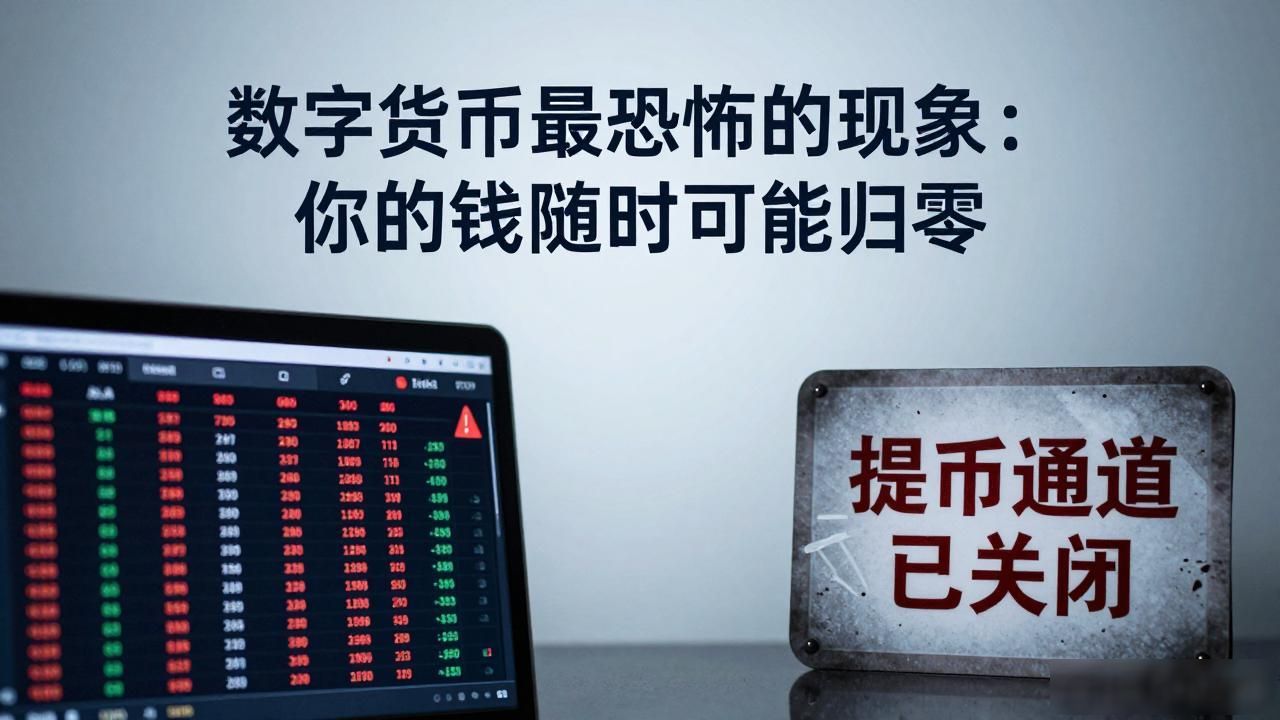 数字货币最恐怖的现象：你的钱随时可能归零