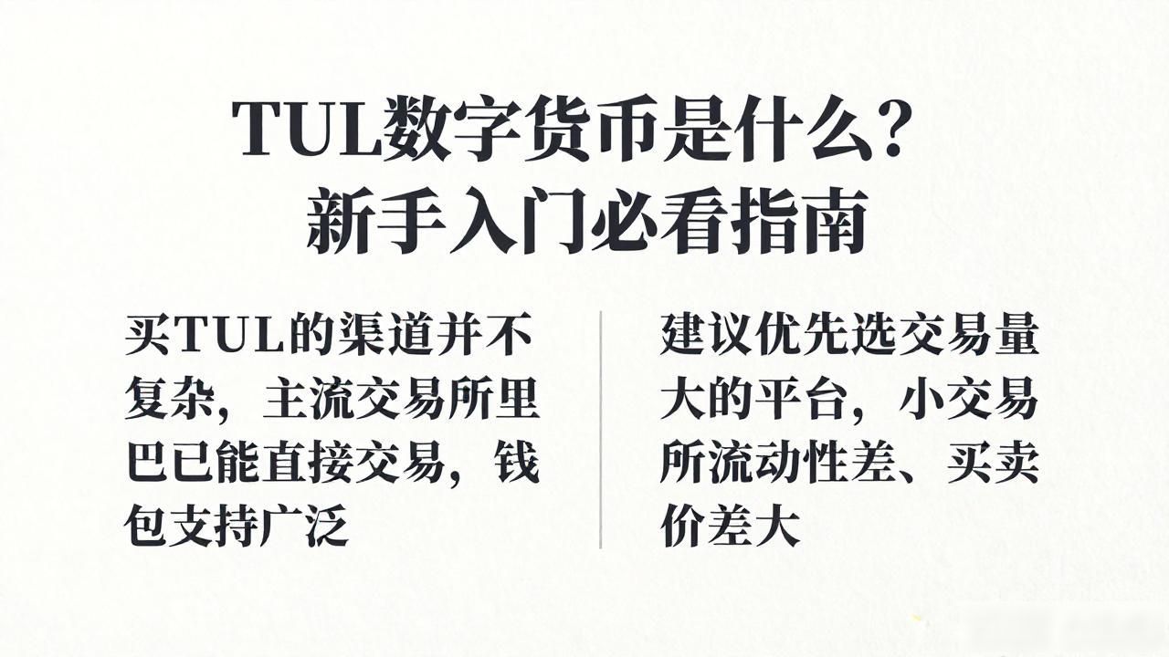 TUL数字货币是什么？新手入门必看指南