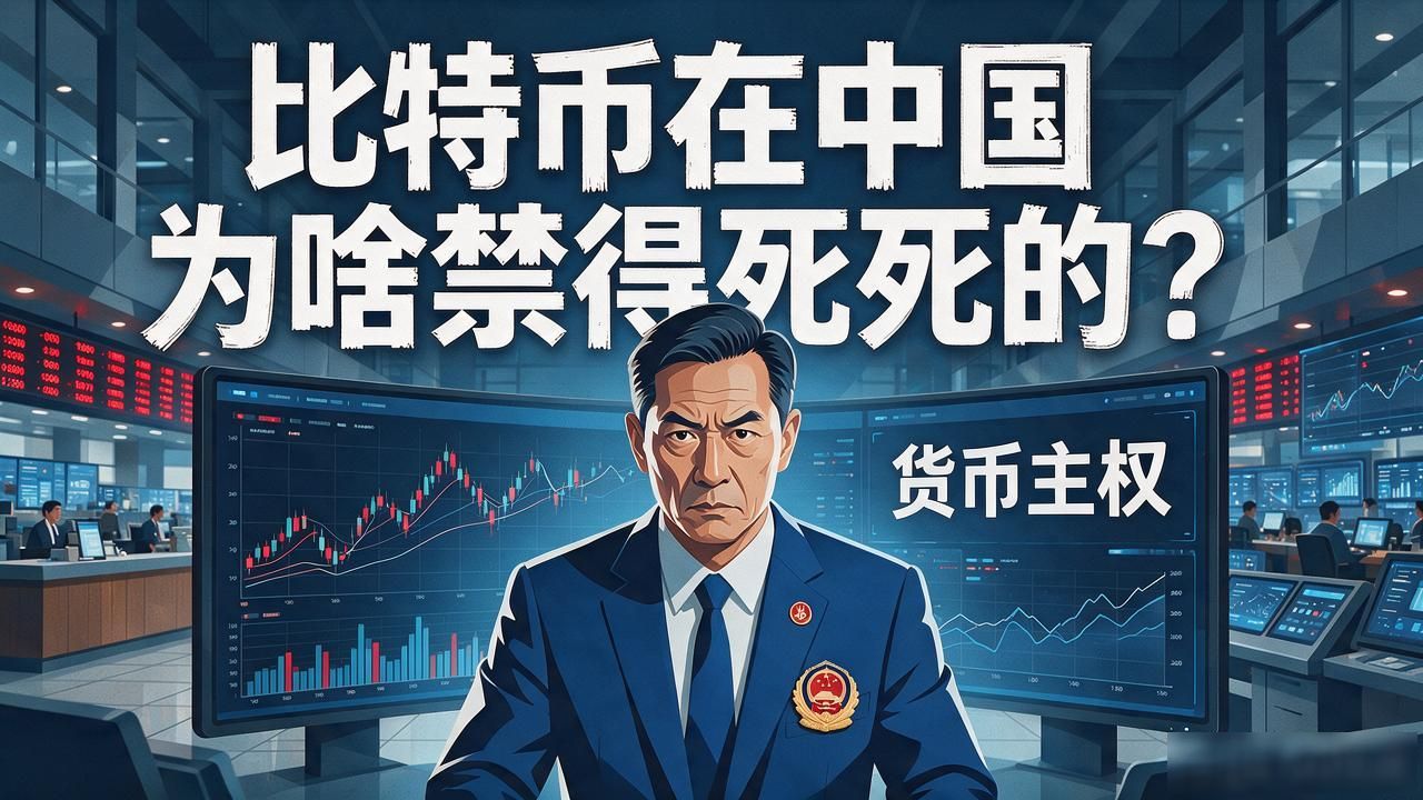 比特币在中国为啥禁得死死的？看完就懂了